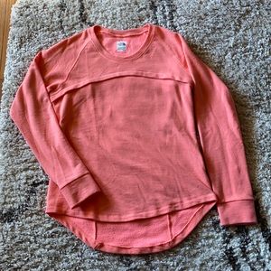 The North Face sweatshirt